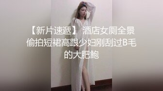 【新片速遞】 酒店女厕全景偷拍短裙高跟少妇刚刮过B毛的大肥鲍