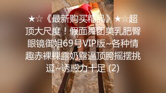 ★☆《最新购买精品》★☆超顶大尺度！假面舞团美乳肥臀眼镜御姐69号VIP版~各种情趣赤裸裸露奶露逼顶胯摇摆挑逗~诱惑力十足 (2)