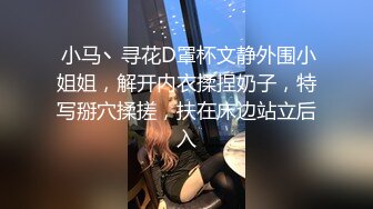  小马丶寻花D罩杯文静外围小姐姐，解开内衣揉捏奶子，特写掰穴揉搓，扶在床边站立后入