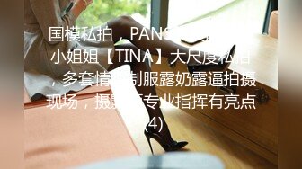 国模私拍，PANS气质网红脸小姐姐【TINA】大尺度私拍，多套情趣制服露奶露逼拍摄现场，摄影师专业指挥有亮点 (4)