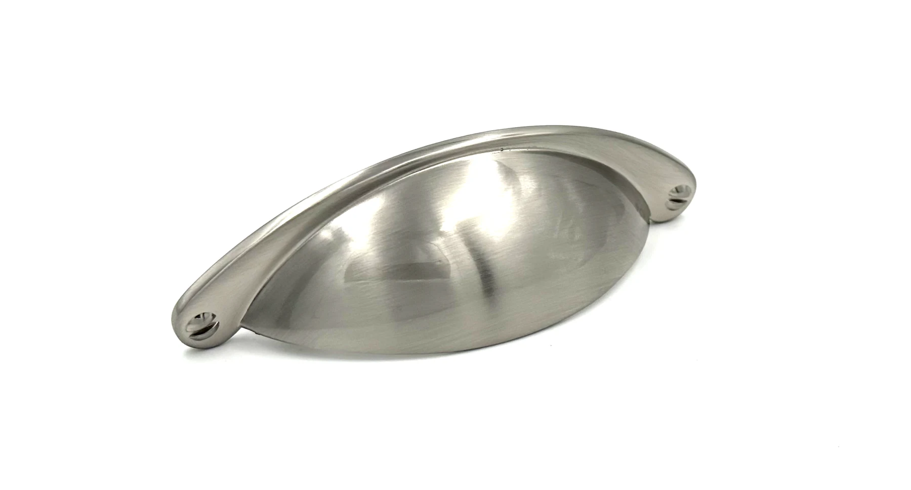 Belgravia Brushed Nickel Cup Pull (63mm)