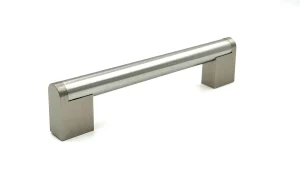 handle-carlton-brushed-nickel-cylindrical-bar-handle-128mm Carlton Brushed Nickel Cylindrical Bar Handle (128mm)