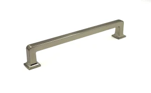 handle-henley-brushed-nickel-bar-handle-160mm Henley Brushed Nickel Bar Handle (160mm)