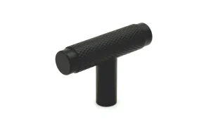handle-shoreditch-matt-black-knurled-t-bar-knob Shoreditch Matt Black Knurled T-Bar Knob