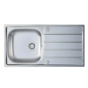 sink-lynx-single-bowl-stainless-steel-kitchen-sink Lynx Single Bowl Stainless Steel Kitchen Sink