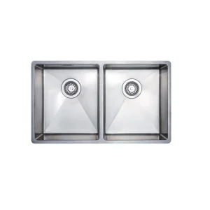 sink-radius-double-bowl-stainless-steel-kitchen-sink-470x440mm-inset-undermount Radius Double Bowl Stainless Steel Kitchen Sink (470x440mm, Inset/Undermount)