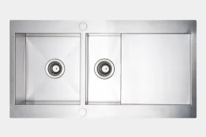 sink-sculptor-1-5-bowl-stainless-steel-kitchen-sink Sculptor 1.5 Bowl Stainless Steel Kitchen Sink