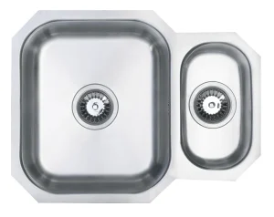 sink-vega-1-5-bowl-reversible-stainless-steel-kitchen-sink Vega 1.5 Bowl Reversible Stainless Steel Kitchen Sink