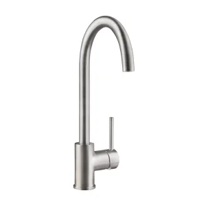 Merlin Brushed Steel Tap