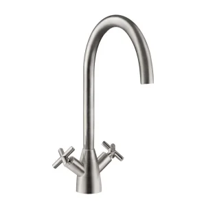 Sagan Brushed Steel Tap